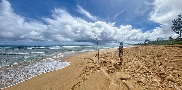 ‘Kitchens’, Wailua Beach, Kaua’i