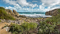 Bordering Heiau Hoouluia, Maha’ulepu Heritage Trail