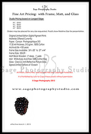Price List