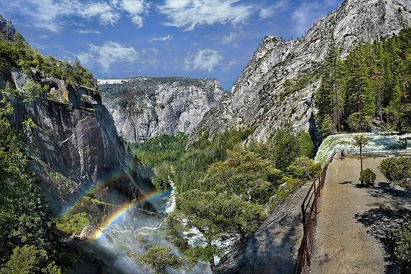 Vernal Falls via the Mist Trail