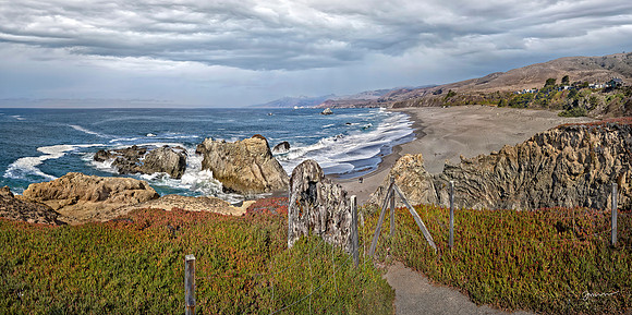 Perfect Morning for a Stroll, Wrights Beach