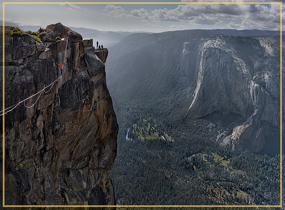 Inset Detail of Taft Point Slackline